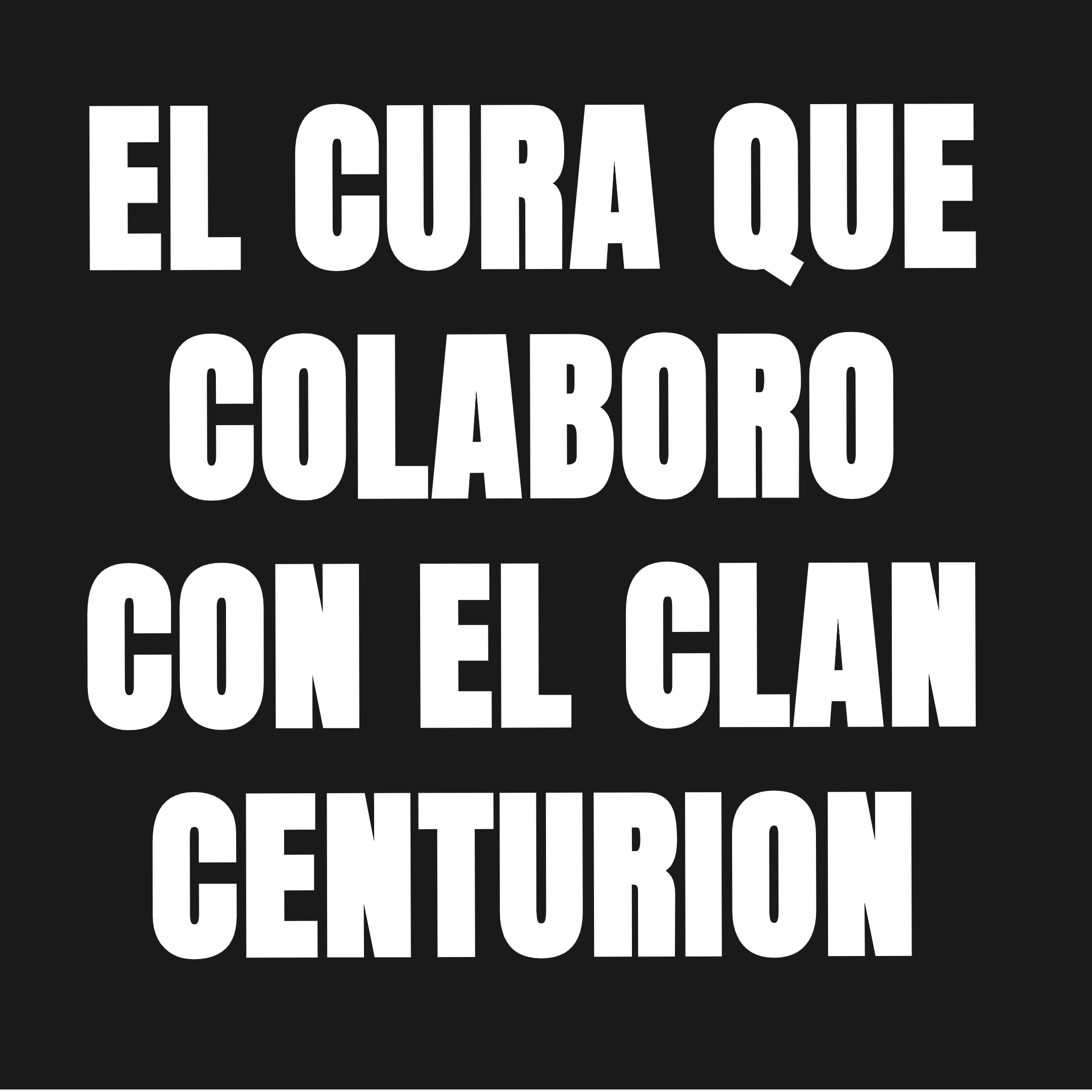 EL CURA QUE COLABORO CON EL CLAN CENTURION