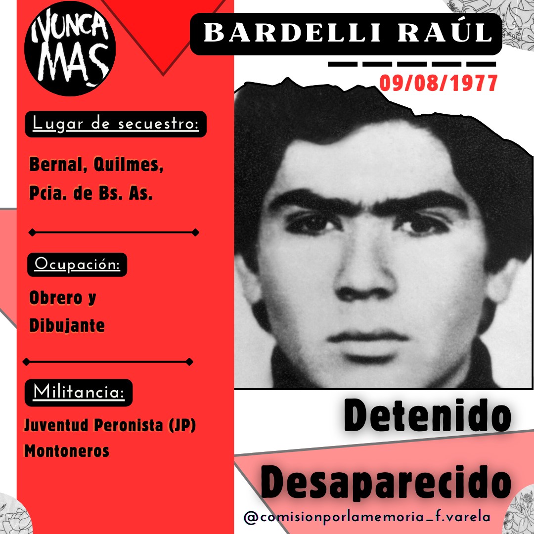 RAÚL BARDELLI ¡PRESENTE!