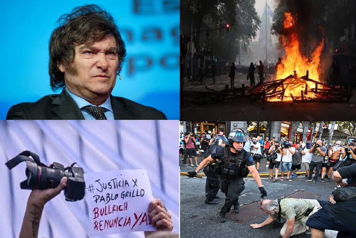 CON UN PRESIDENTE VIOLENTO NADA TERMINA BIEN