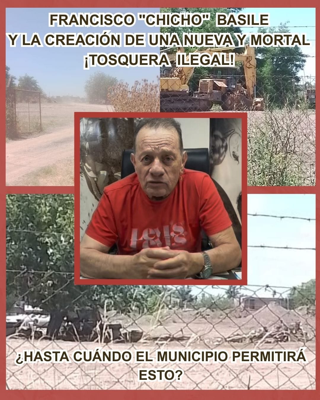LA TOSQUERA DE “CHICHO” BASILE, UN NUEVO NEGOCIO ILEGAL QUE PROTEGEN JULIO PEREYRA Y ANDRES WATSON